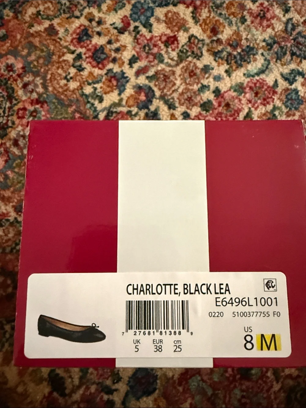 Circus by Sam Edelman Black Round-Toe Ballet Flats